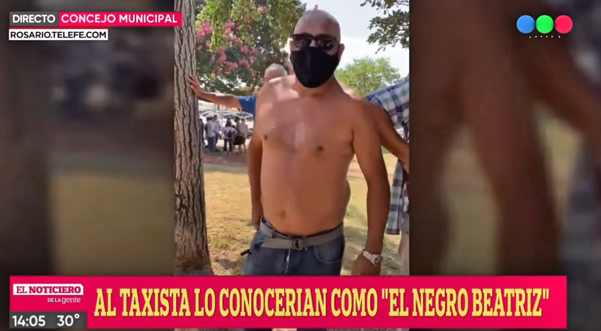 Repudiable: en Rosario, un taxista se desnudó frente a una periodista y será sancionado | Noticias