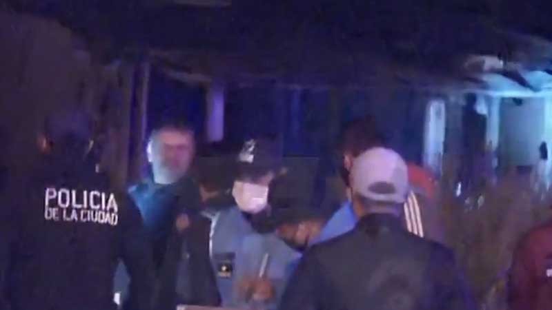 El lugar que el captor habría utilizado como refugio en la Ruta 6 | Nacionales