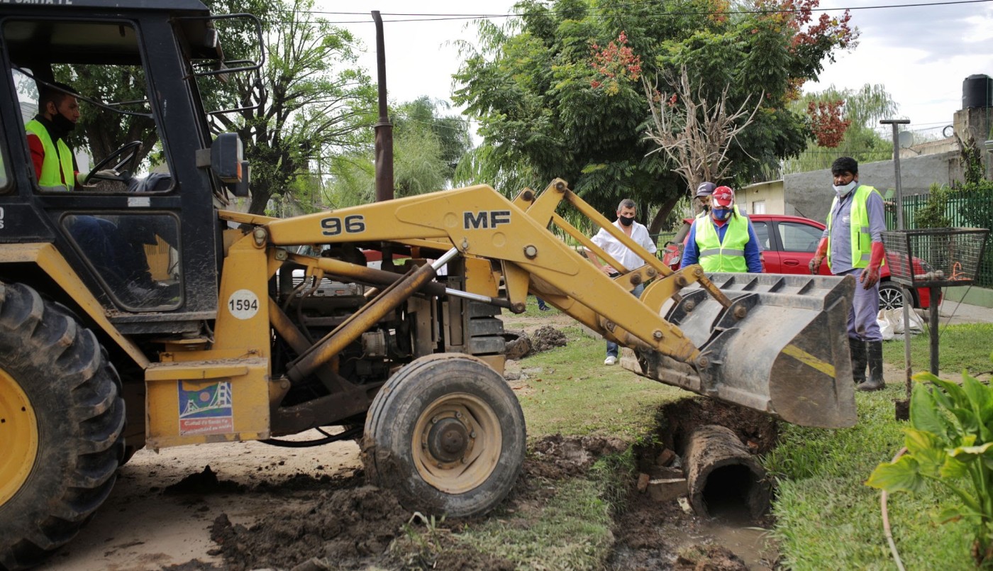 Comenzó la obra de desagües pluviales en barrio El Sabalito | Noticias