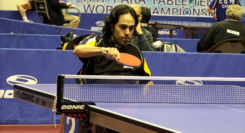 Campeón de tenis de mesa adaptado reclama "vacunación justa": pide salir de la cola que no hace "ni en el supermercado" | Nacionales