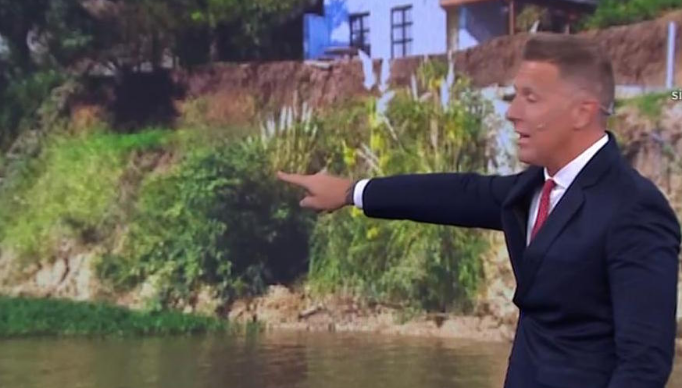 El río se llevó parte de la casa de Fantino en Sauce Viejo | Noticias