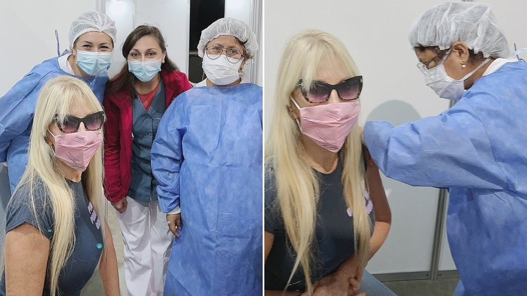 Se vacunó Graciela Alfano: "Rápido, indoloro y seguro" | Espectaculos