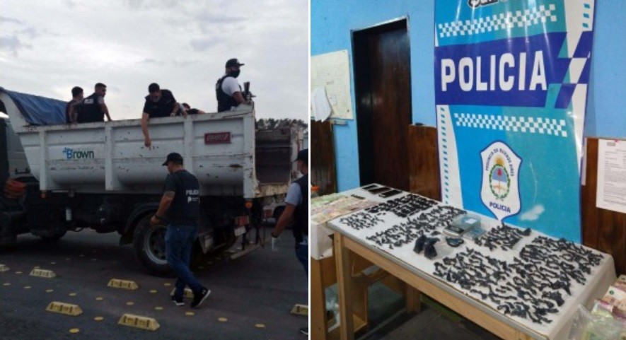 Policías se escondieron en un camión de recolección de residuos para atrapar a narcos | Nacionales