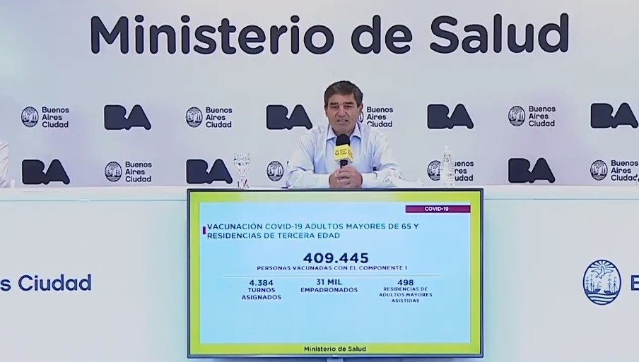 Quirós se refirió a "datos preliminares" que indican una baja de contagios | Nacionales