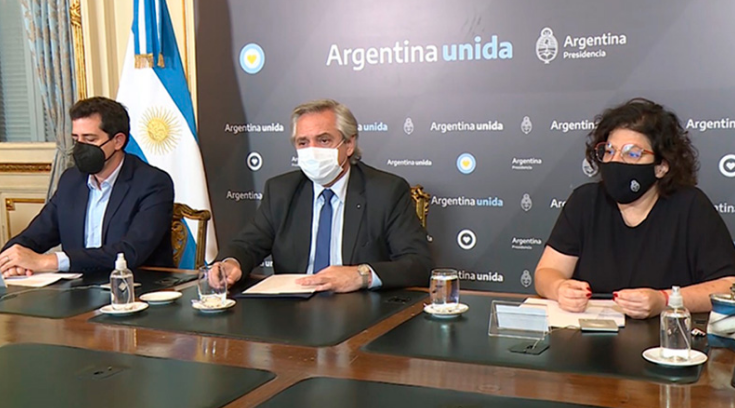Fernández dijo a los gobernadores que "la premisa es bajar los contagios" | Noticias