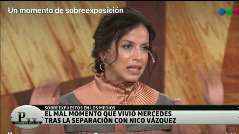 Mercedes Funes dijo "la pasé mal" cuando se separó de Nico Vázquez | Espectaculos