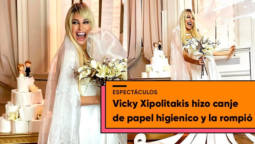 El canje de papel higiénico que hizo Vicky Xipolitakis y causó furor | Espectaculos
