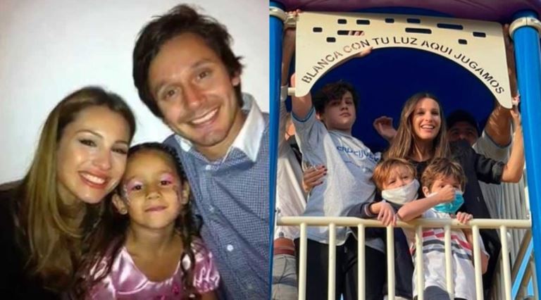 Pampita y Vicuña inauguraron una plaza en homenaje a su hija Blanca | Espectaculos