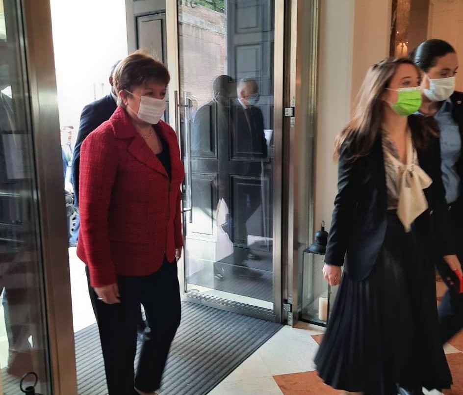 Fernández tras reunión con Georgieva: "Nos hablamos con mucha franqueza" | Nacionales