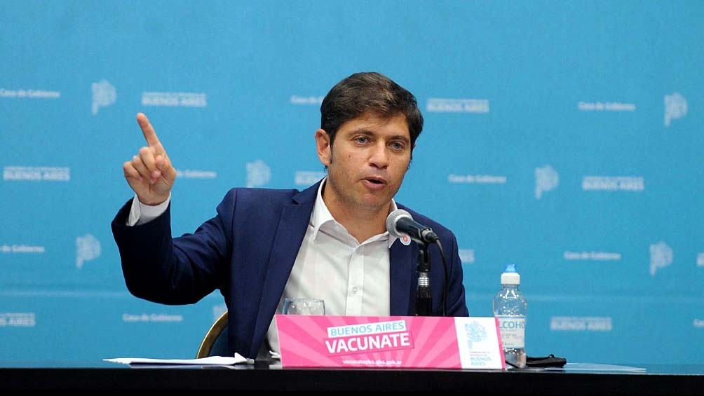 Axel Kicillof, sobre las escuelas: "Todos los lugares contagian" | Nacionales