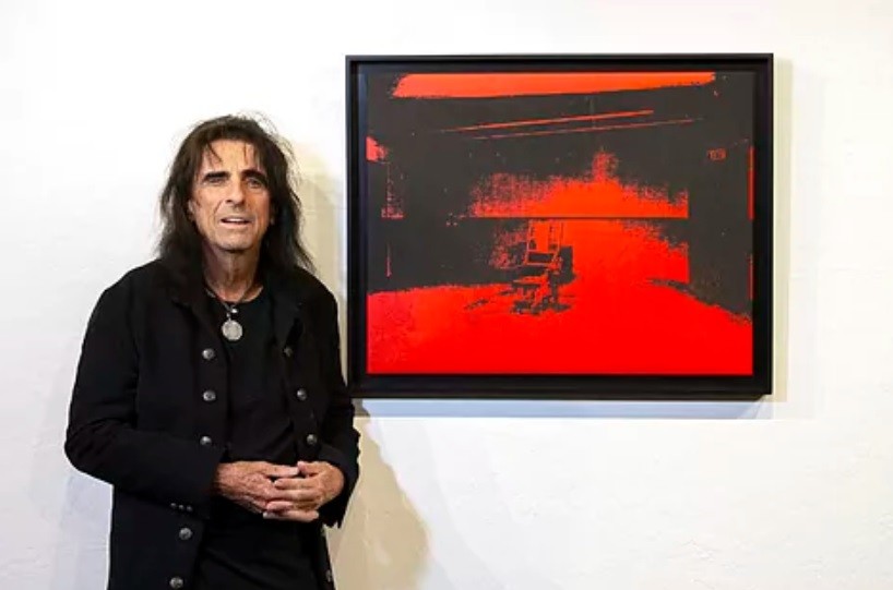 Alice Cooper vende una obra de Andy Warhol: "ya no encaja" con sus gustos | Espectaculos