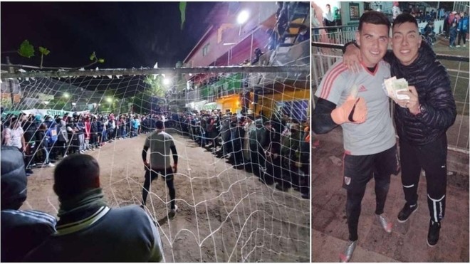 Video: Alan Díaz atajando penales por plata en Villa Oculta | Deportes