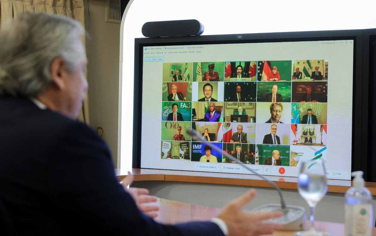 Cumbre Mundial de la Salud del G20: Alberto Fernández volvió a pedir "acceso equitativo" a las vacunas | Nacionales