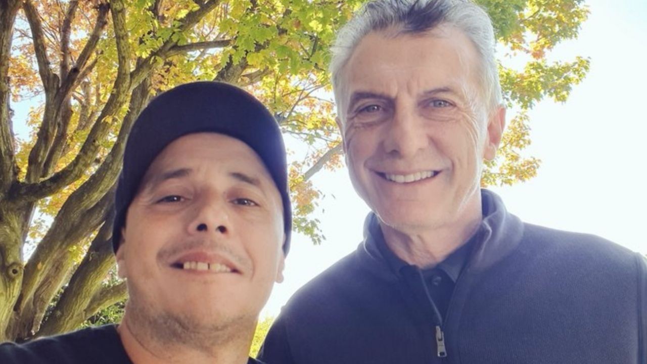 El Dipy le pidió una selfie a Macri:  "¡Hasta almuerzo pegué!" | Espectaculos