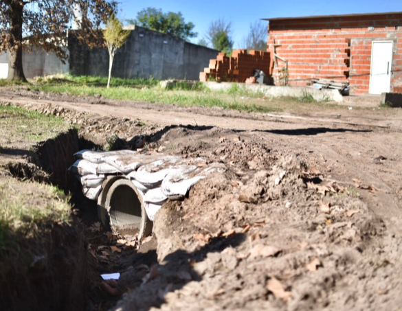 Culminaron los trabajos hídricos en Cabaña Leiva y prosiguen los de Sabalito | Noticias