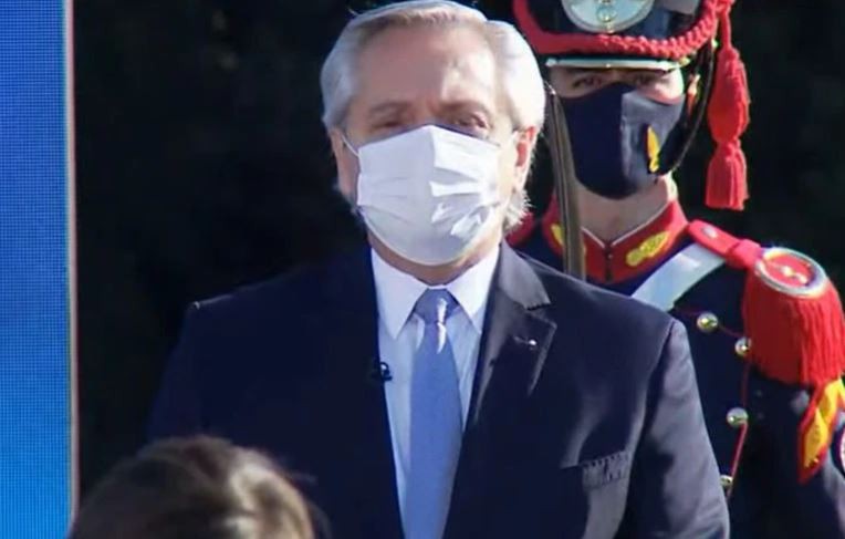 Alberto Fernández encabezó el acto por el Día de la Bandera: "Vamos a seguir trabajando para que se terminen las diferencias" | Nacionales