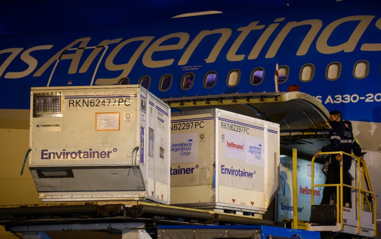 Llegaron 768.000 vacunas de Sinopharm y Argentina superó las 23 millones de dosis recibidas | Nacionales