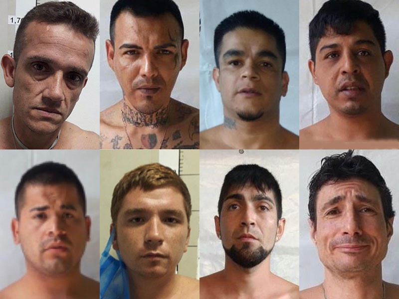 Quiénes son los ocho presos que se escaparon de la cárcel de Piñero | Noticias