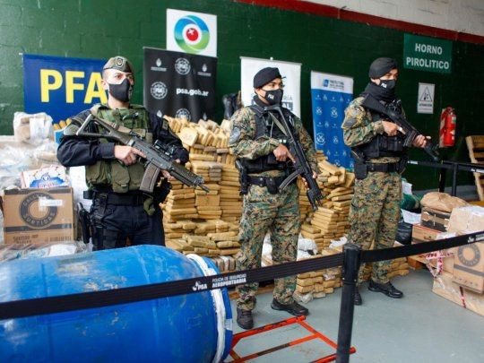 Incineran cerca de dos toneladas de droga en Ezeiza | Nacionales