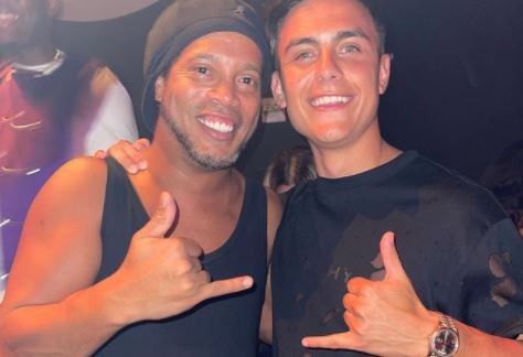 Paulo Dybala y Ronaldinho se encontraron en un bar en Miami: "Fue cumplir un sueño" | Deportes