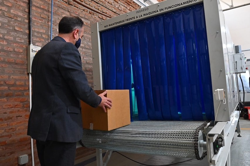 Coronavirus: en Córdoba desarrollaron un dispositivo que disminuye la carga viral en productos | Nacionales