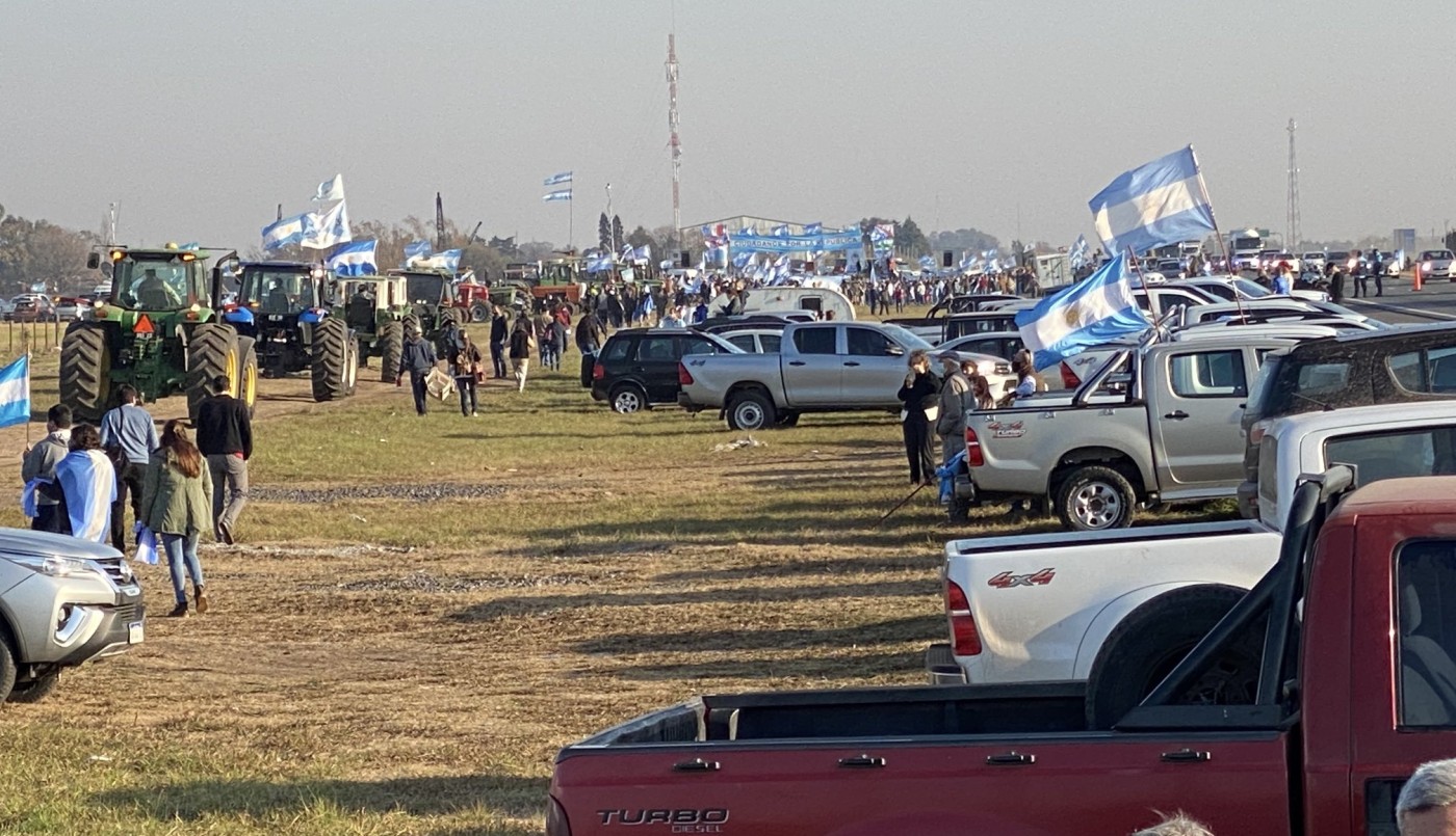 San Nicolás: protesta del campo contra el "intervencionismo del Estado" | Noticias