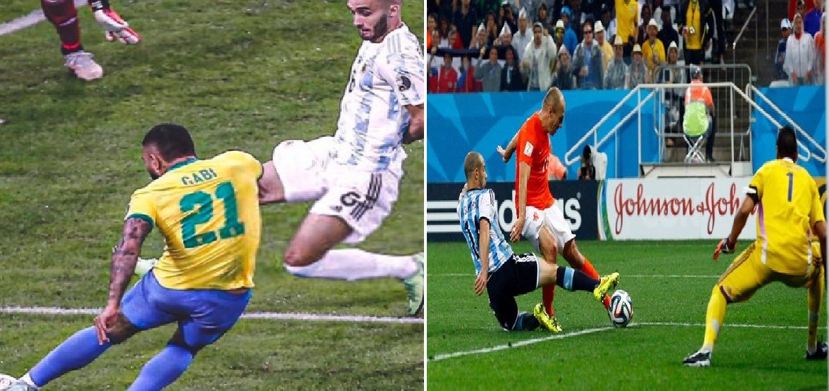 La jugada del bahiense Pezzella que se volvió viral e hizo recordar a una salvada histórica | Redes