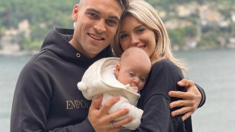El susto de Lautaro Martínez y su familia: su beba se cayó y se golpeó la cabeza | Deportes