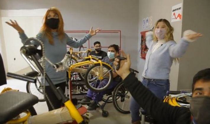 Superadaptados: una visita a la primera fábrica de bicicletas adaptadas de Argentina | Nacionales