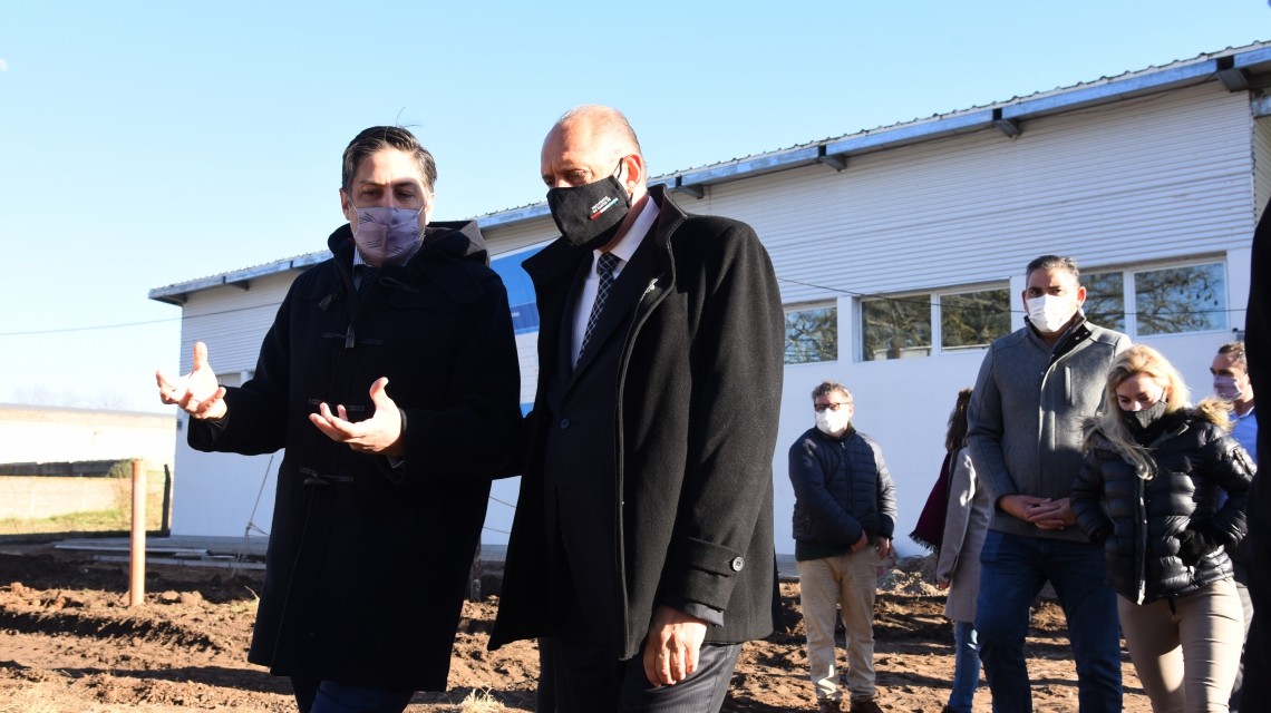 Perotti: “Nos gusta esto, estar recorriendo obras en cada rincón de la provincia” | Noticias