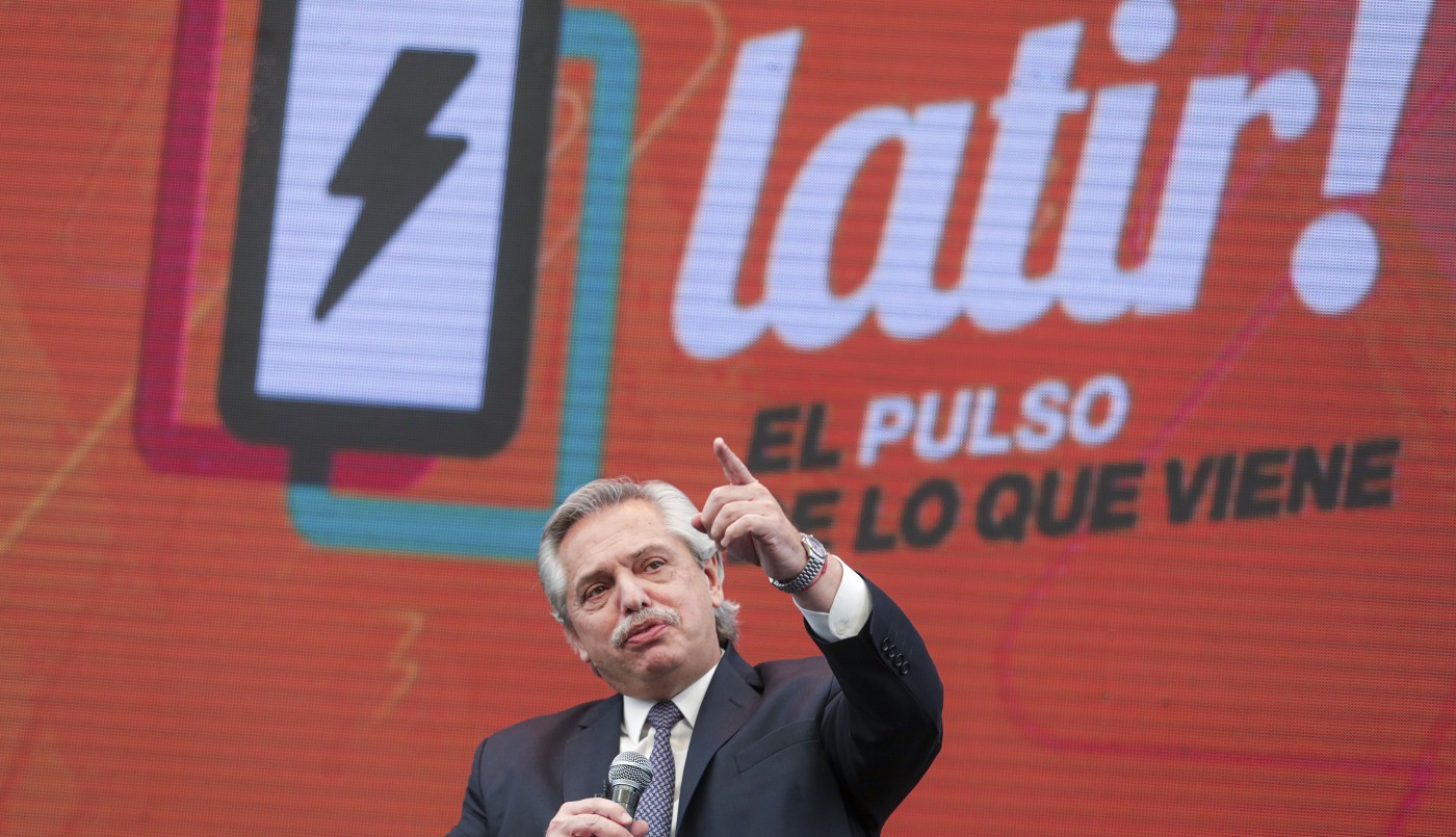 Alberto Fernández: "Vamos a hacer de internet un servicio público para que llegue a todos" | Nacionales