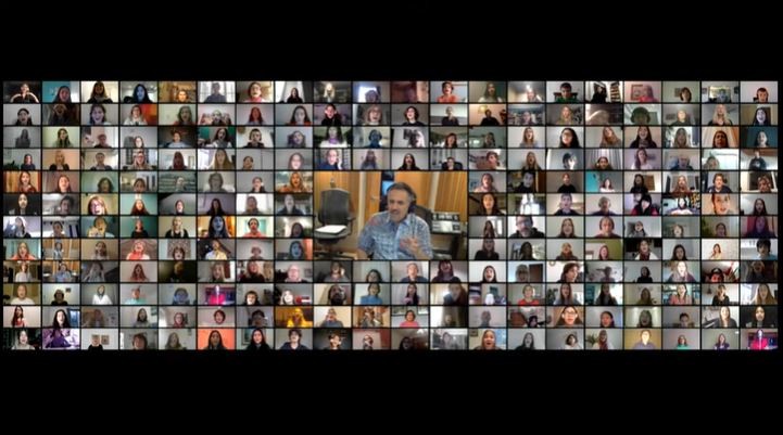 Escuelas de Latinoamérica interpretan con Alejandro Lerner un himno para "volver a soñar" | Espectaculos