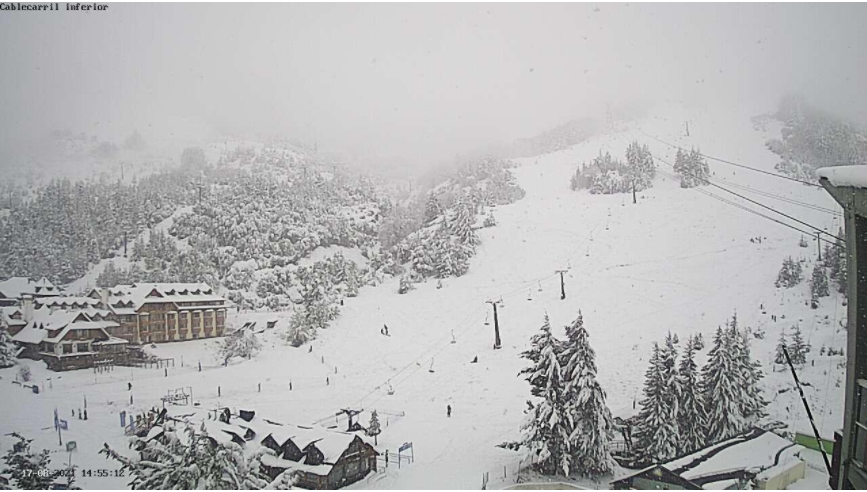 Nevada en Bariloche: se reactivan las pistas de esquí | Información General