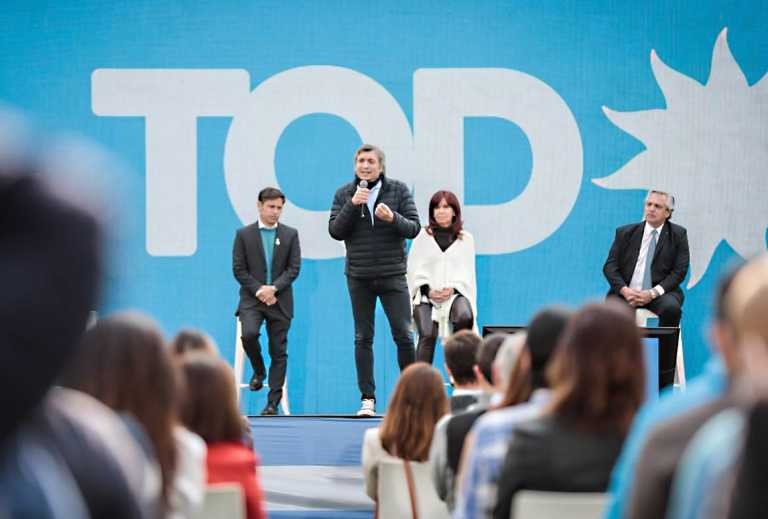 Alberto compartió otro acto con Cristina y apuntó contra Macri: "Ladrones de guante blanco" | Nacionales