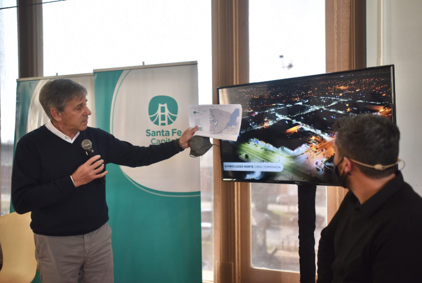 Jatón presentó el plan Santa Fe se Ilumina | Noticias