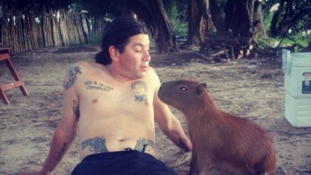 El mensaje de apoyo de Pablo Lescano a los carpinchos que "invadieron" Nordelta | Espectaculos