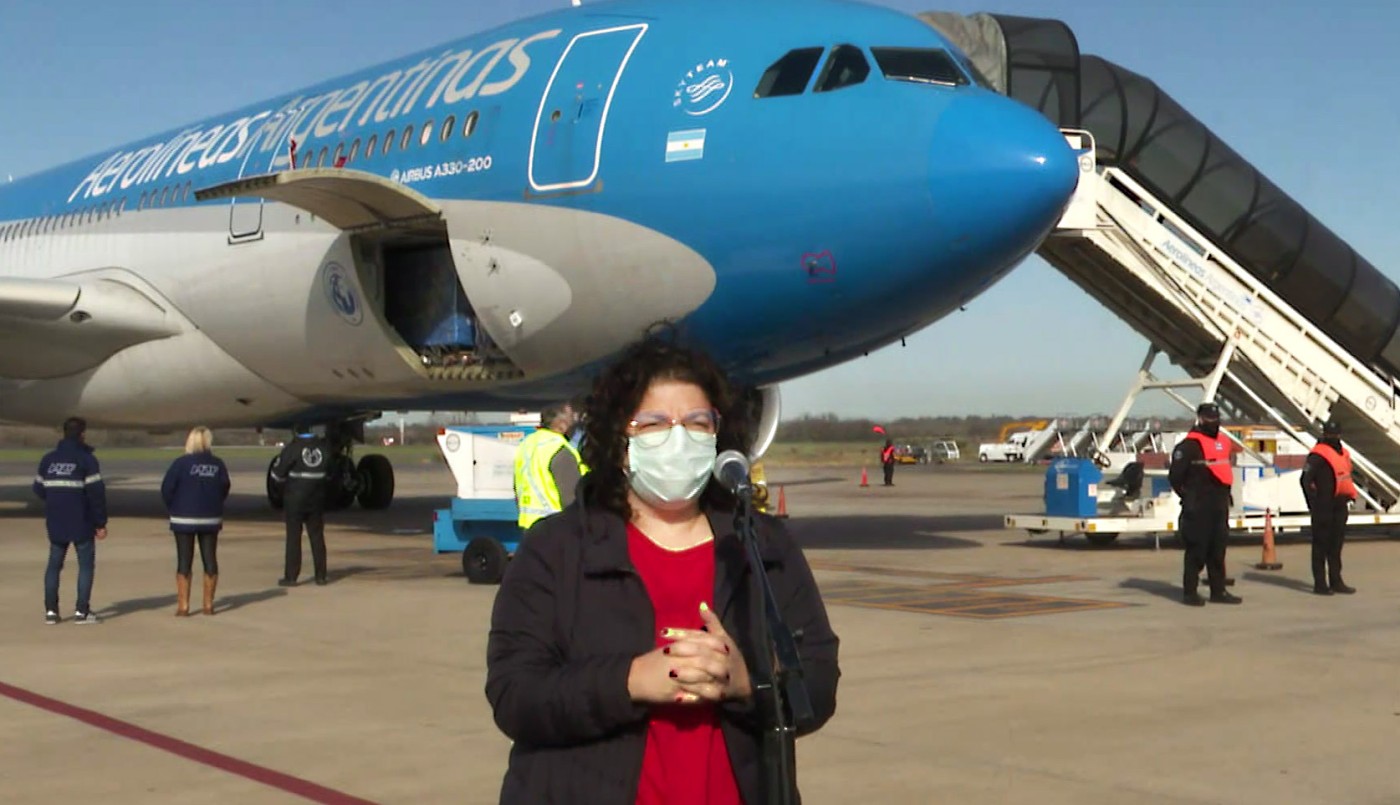 Vacuna Sputnik : componente 2 llegará  "de forma fluida" en septiembre, afirmó Vizzotti | Nacionales