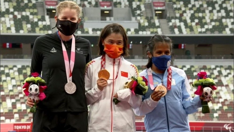 Juegos Paralímpicos: la rosarina Martínez ganó una medalla de bronce | Deportes