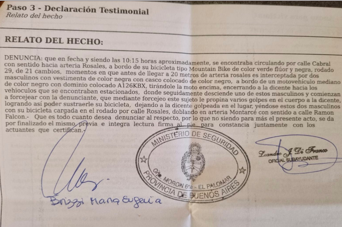 Asaltaron a una diputada y cruzó a Frederic en Twitter: "Todo muy divertido, no como en Suiza" | Nacionales