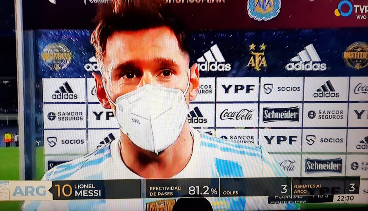 Messi marcó un nuevo récord con la Selección y no pudo contener la emoción | Deportes