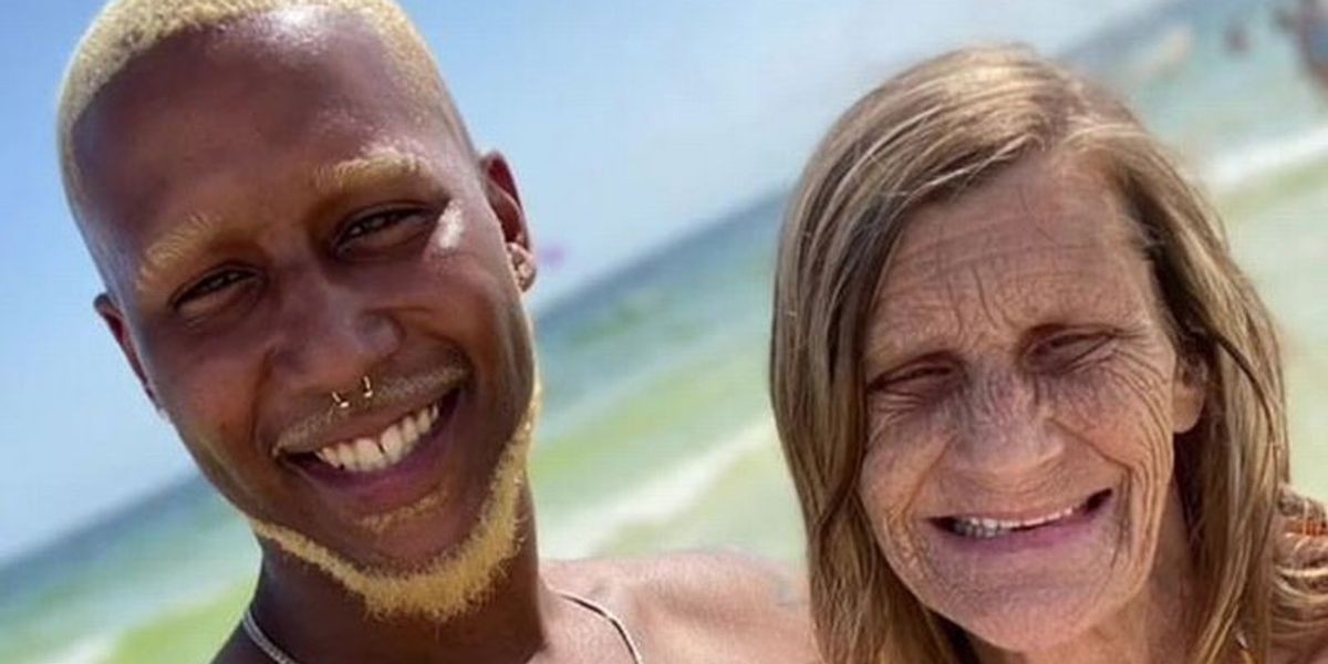 Él tiene 24 años, ella 61, son pareja y abrieron una cuenta en OnlyFans | Redes