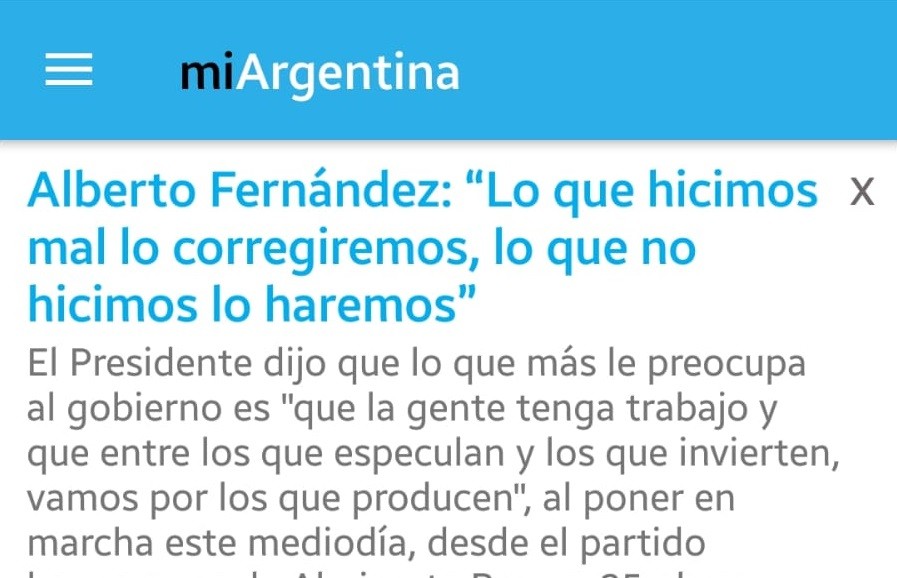 Polémica por el uso de la aplicación Mi Argentina para campaña política | Nacionales