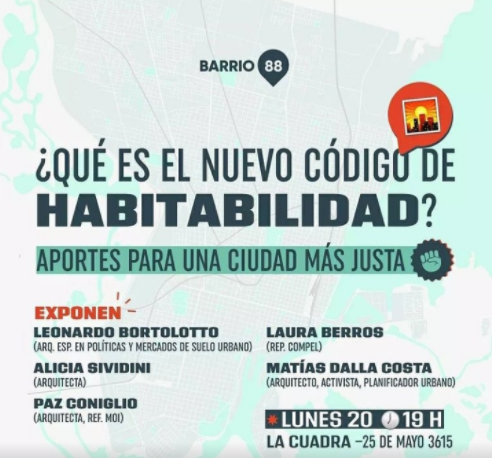 ¿Qué es el nuevo código de habitabiidad? Aportes para una ciudad más justa. | Legislativas