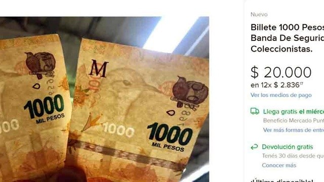 De la moneda de $1 al billete de mil: un error en la impresión lo haría valer hasta 20 veces mas | Información General