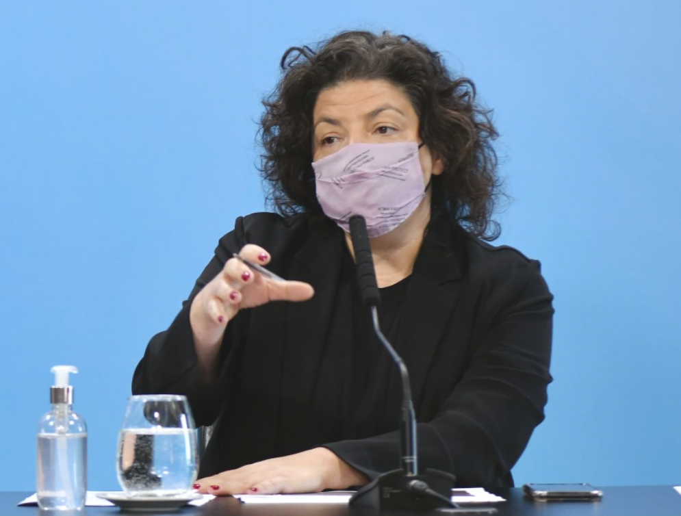 Cómo avanza la recuperación de Vizzotti tras ser operada por apendicitis | Nacionales