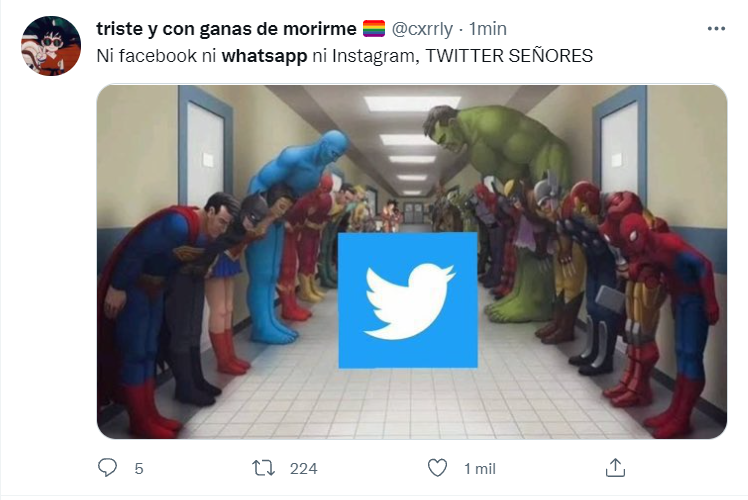 Se cayeron Whatsapp, Facebook e Instagram: ¿Hay memes? ¡Claro que sí! | Redes