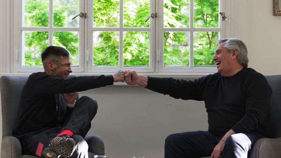 L-Gante se defendió de las críticas por su reunión con Alberto Fernández | Espectaculos