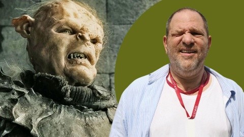 Un orco de "El Señor de los Anillos" estaba inspirado en Harvey Weinstein, condenado por violación | Espectaculos