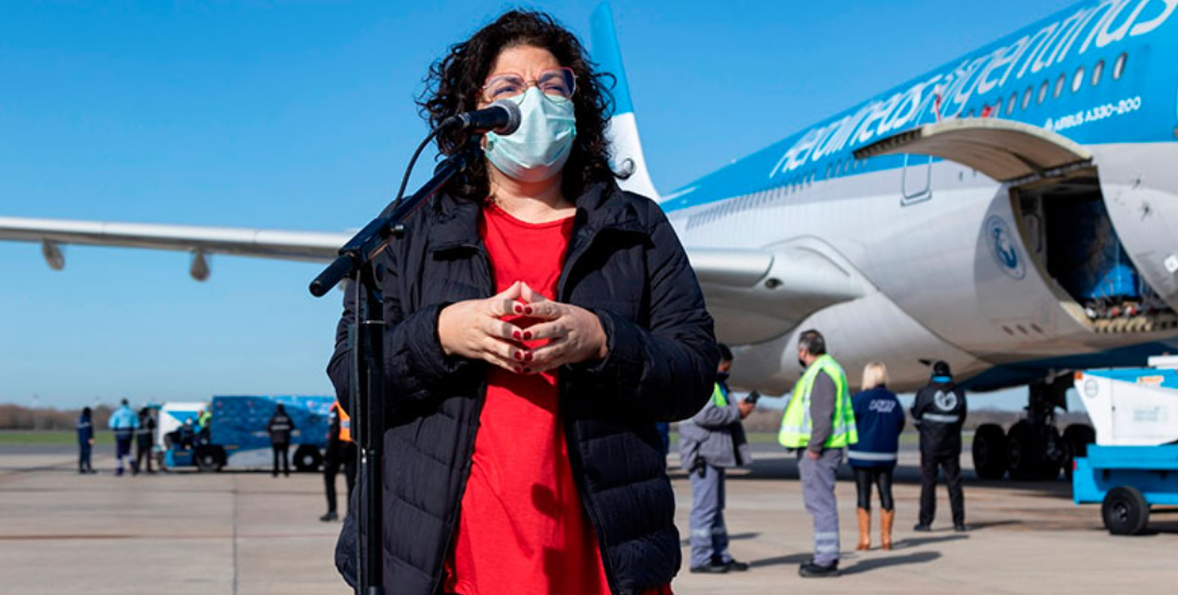 Vizzotti: "antes de fin de año vamos a tener a todos los mayores de tres años protegidos” | Noticias