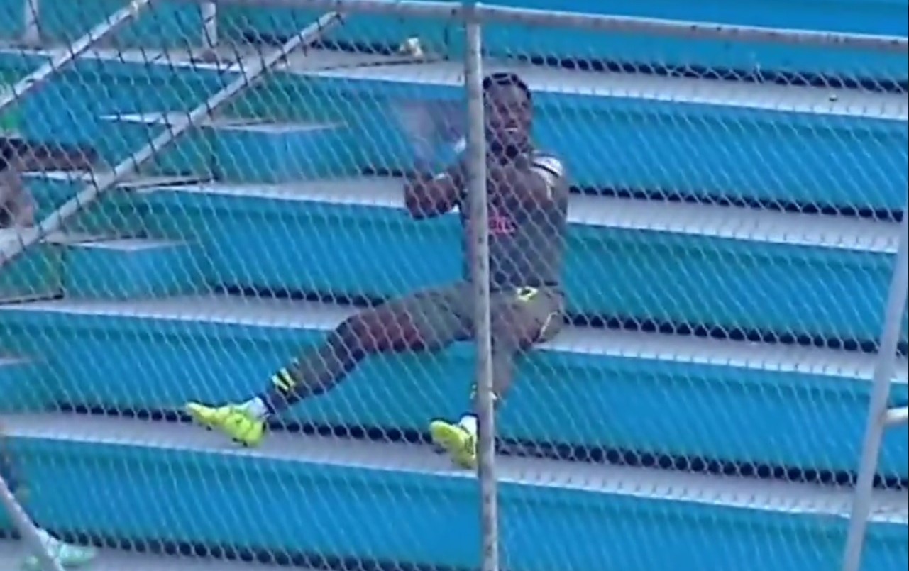 El festejo del año: hizo el gol, fue hasta la tribuna y se aplaudió | Deportes